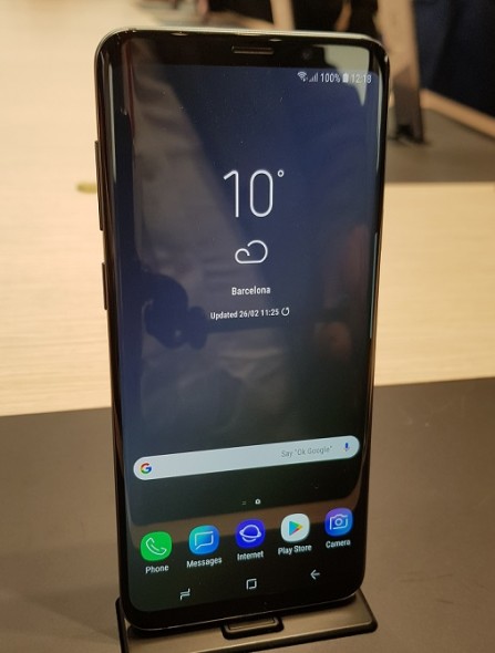 Samsung's latest flagship - the Galaxy S9 Plus